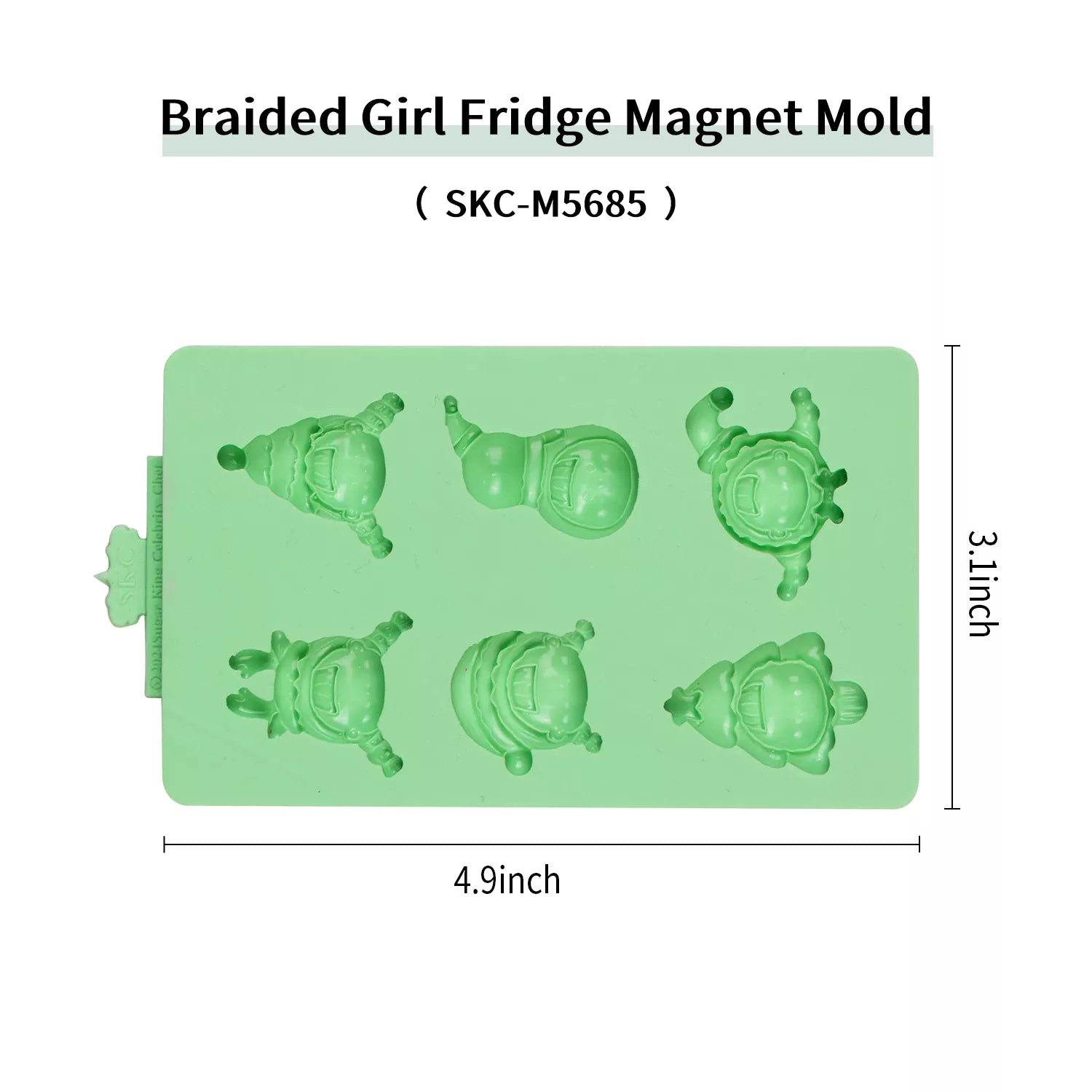 Christmas Silicone Mold – Cartoon Design