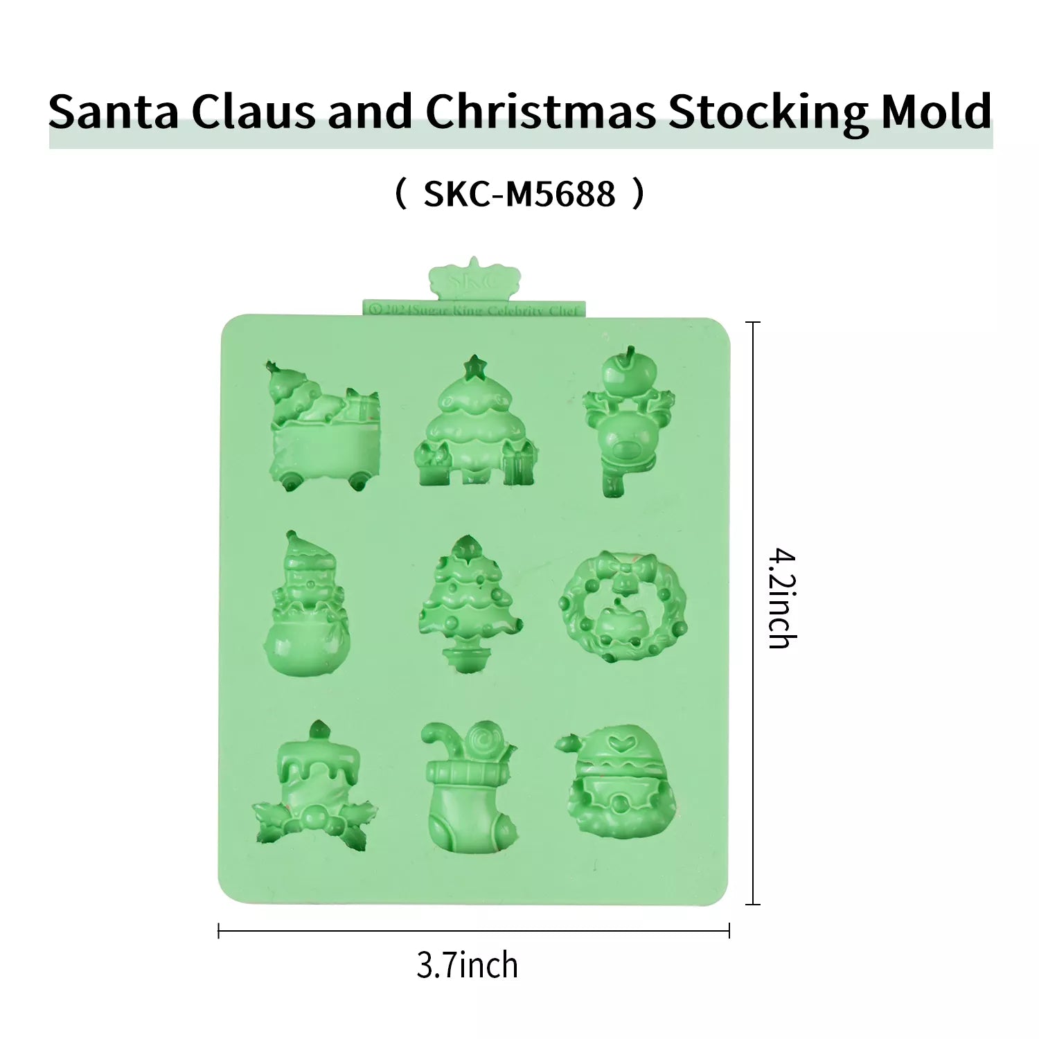 Christmas Silicone Mold – Cartoon Design