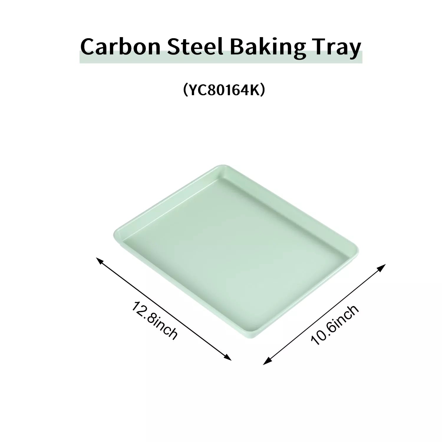 Square Carbon Steel Baking Pan